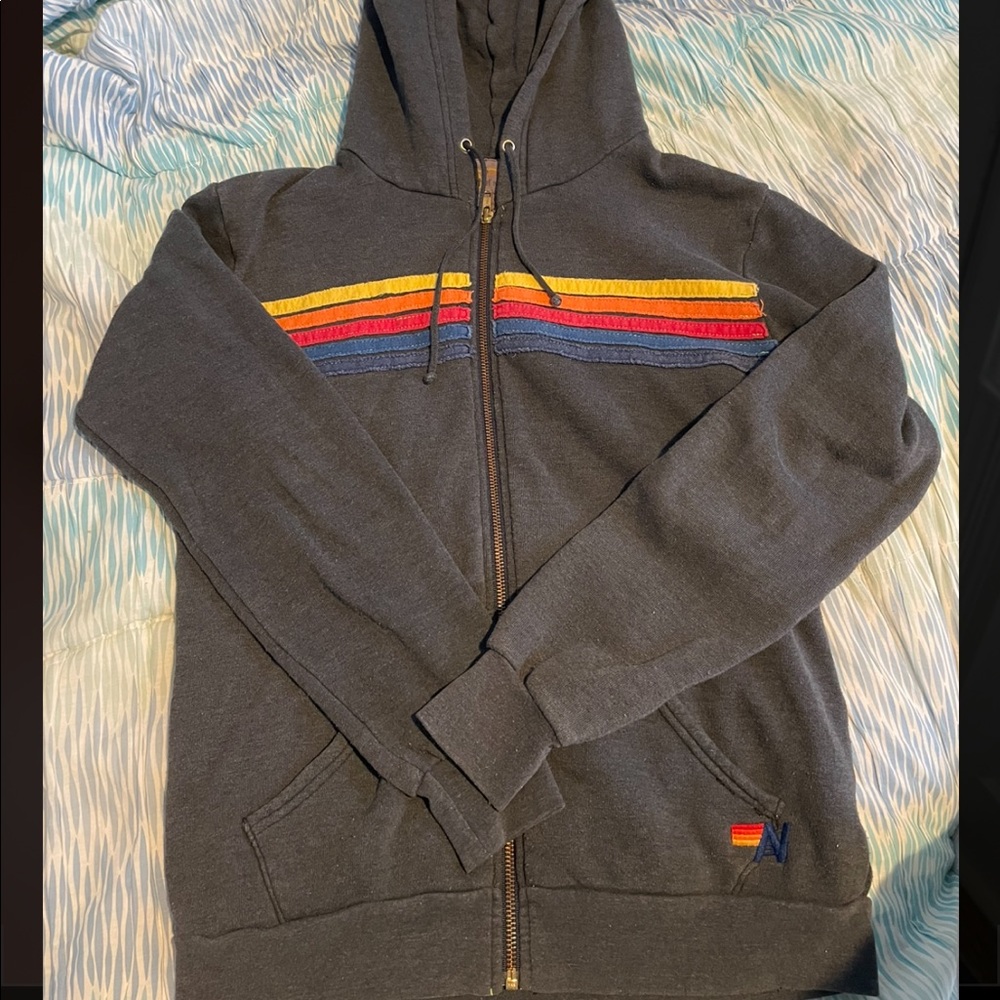 Aviator Nation zip up sweatshirt